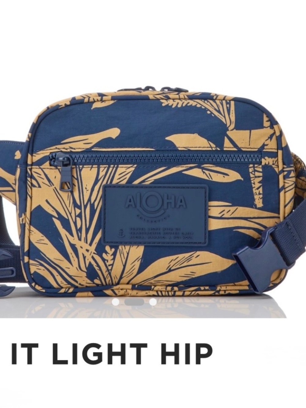 ALOHA Collection Ti Leaf Tan on Neptune Hip Pack NWT Sold Out on ALOHA website